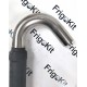 TRP 66-6024 VIBRASORBER SUCTION Hose FOR THERMO KING AFTERMARKET